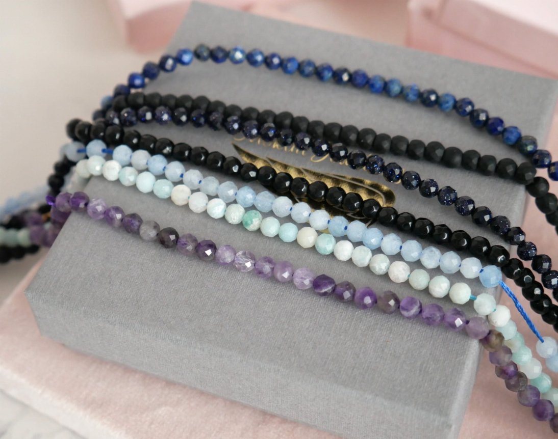 Bransoletka z sercem dla Nauczycielki - Pomysł na prezent na Zakończenie Roku Szkolnego - Kamień Onyks Czarny -  dowolna personalizacja  - P1220292.JPG