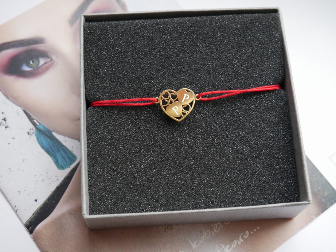 Bransoletka grawerowana z przekładką serca w sercu z dowolnym grawerem literek - P1050377.JPG