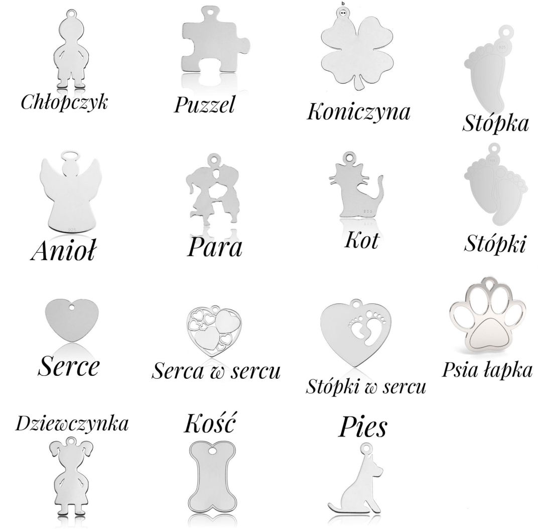 Konfigurator >> Bransoletka na łańcuszku + trzy dowolne zawieszki - Biżuteria personalizowana - 244461295_4410605988993689_5020695876972493646_n.jpg