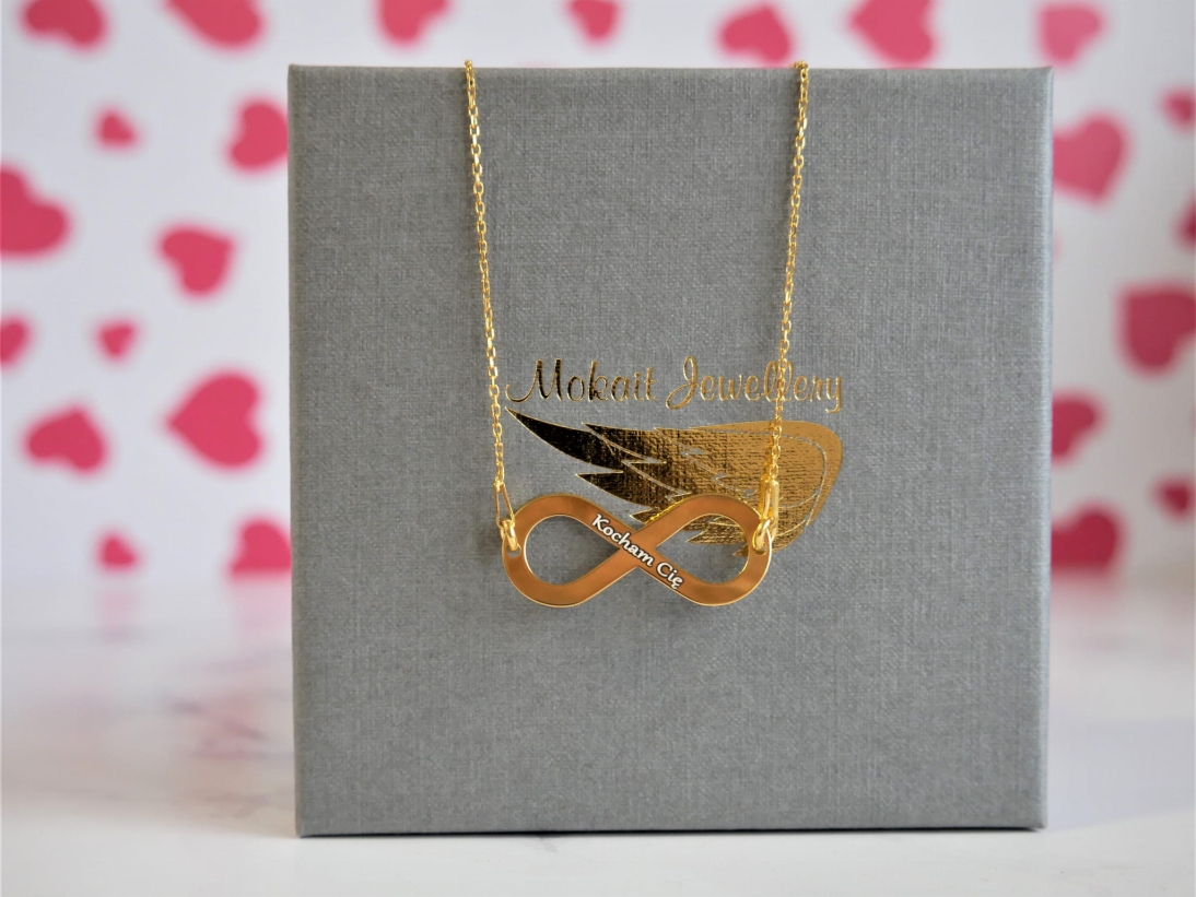 Naszyjniki z nieskończonością z dowolnym grawerem - Personalizowany pomysł na prezent - P1110372.jpg