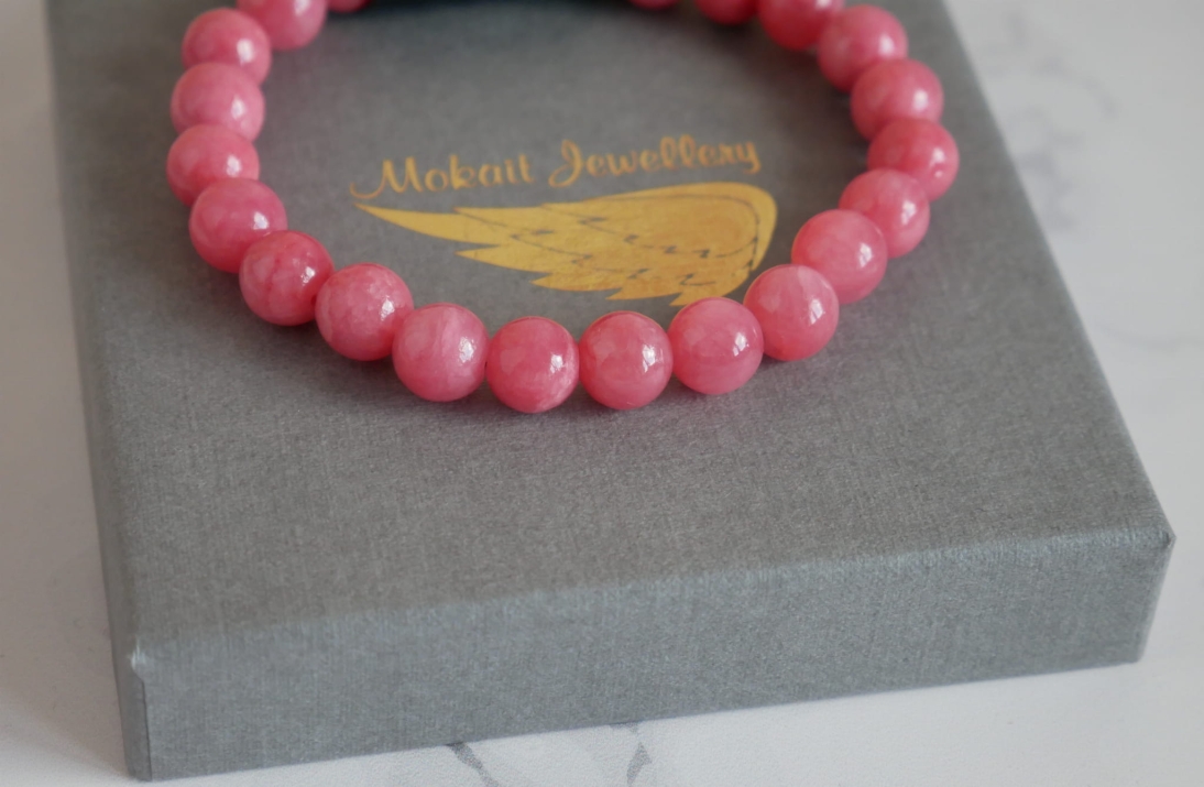 *Konfigurator >>  Bransoletka  kamień naturalny + cztery dowolne zawieszki zapięcie  - Biżuteria personalizowana - P1110581.jpg