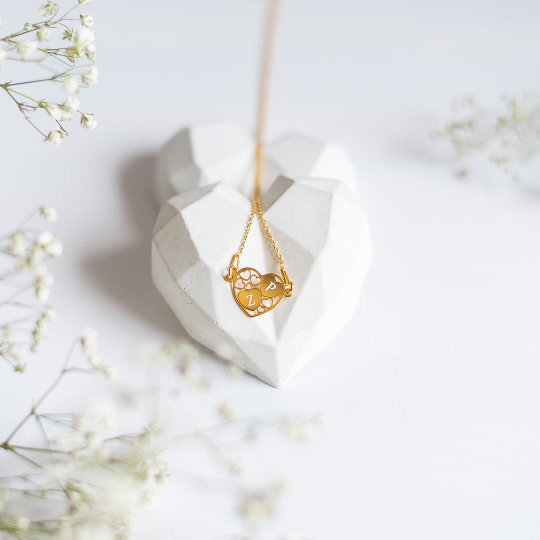 Naszyjnik dla Przyjaciółki z grawerem -  Przyjaźń na zawsze - Biżuteria personalizowana  - mokaitbiżuteria-3.jpg