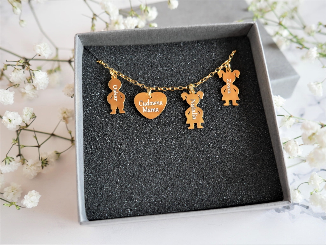 Konfigurator >> Naszyjnik + cztery dowolne zawieszki z dowolnymi imionami - Biżuteria personalizowana - P1120251.jpg